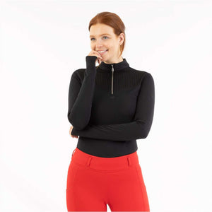 BR Pullover AW25 Half-Zip Jara Damen Meteorite BR Pullover AW25 Half-Zip Jara Damen Meteorite