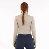 BR Pullover AW25 Half-Zip Jara Damen Moon Rock BR Pullover AW25 Half-Zip Jara Damen Moon Rock