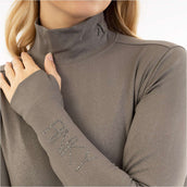 ANKY Shirt AW25 Mockneck Silber ANKY Shirt AW25 Mockneck Silber