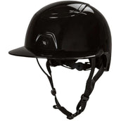 Back on Track Reithelm Strixx Schirm Glänzend Schwarz Back on Track Reithelm Strixx Schirm Glänzend Schwarz