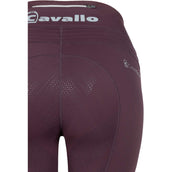 Cavallo Reitleggings CavalLin Grip Rl Full Grip Dusty Plum Cavallo Reitleggings CavalLin Grip Rl Full Grip Dusty Plum