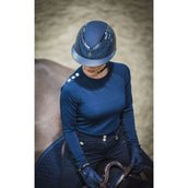 Charles Owen Reithelm Kylo Sparkly Wide Peak MIPS Navy Gloss/Pewter Charles Owen Reithelm Kylo Sparkly Wide Peak MIPS Navy Gloss/Pewter