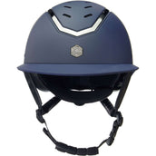 Charles Owen Reithelm Kylo Wide Peak Navy Matte/Pewter Charles Owen Reithelm Kylo Wide Peak Navy Matte/Pewter