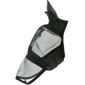 EQUITHÈME Fliegenmaske Anti-UV 2IN1 Schwarz EQUITHÈME Fliegenmaske Anti-UV 2IN1 Schwarz
