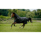 EQUITHÈME Regendecke TYREX Lumin 600D 0g Schwarz EQUITHÈME Regendecke TYREX Lumin 600D 0g Schwarz