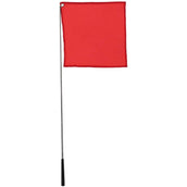 Hippotonic Trainingsstock Ethologisch mit Flagge Rot Hippotonic Trainingsstock Ethologisch mit Flagge Rot