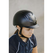 Riding World Reithelm Topy Matte Schwarz Riding World Reithelm Topy Matte Schwarz