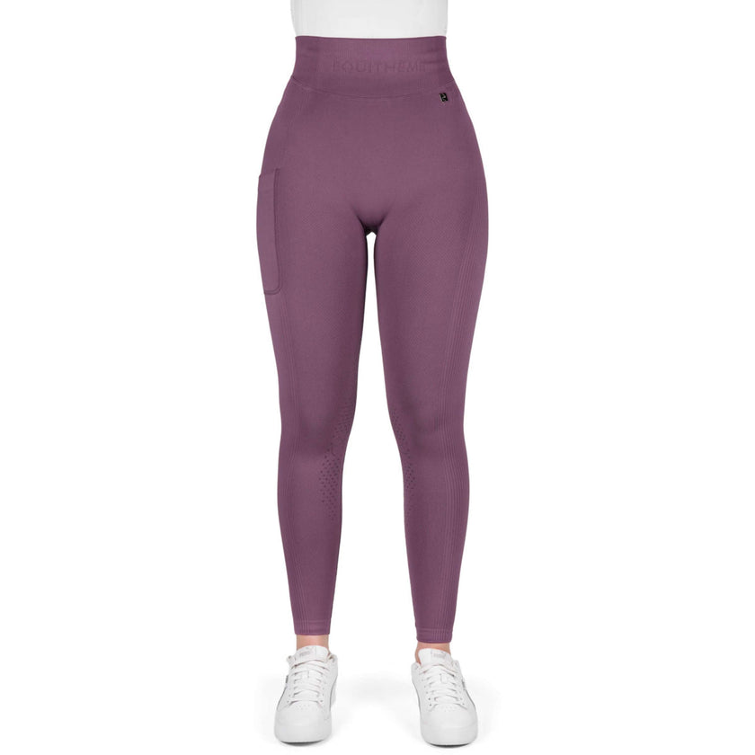 EQUITHÈME Reitleggings Acacia Full Grip Lila EQUITHÈME Reitleggings Acacia Full Grip Lila