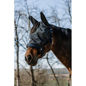 EQUITHÈME Fliegenmaske Halfter mit UV-Schutz Schwarz EQUITHÈME Fliegenmaske Halfter mit UV-Schutz Schwarz