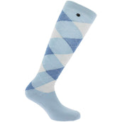 EQUITHÈME Socken Argyle Sky Blue/Blue EQUITHÈME Socken Argyle Sky Blue/Blue