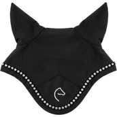 EQUITHÈME Fliegenhaube Pony Academy Schwarz Glitzer EQUITHÈME Fliegenhaube Pony Academy Schwarz Glitzer