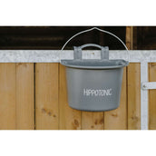 Hippotonic Futtertrog mit Henkel Dunkelgrau Hippotonic Futtertrog mit Henkel Dunkelgrau