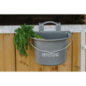 Hippotonic Futtertrog mit Henkel Dunkelgrau Hippotonic Futtertrog mit Henkel Dunkelgrau