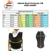 eQuick Rückenschutz CB Schwarz eQuick Rückenschutz CB Schwarz