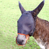 Equilibrium Fliegenmaske Field Relief Max Donkey mit Ohren Schwarz/Orange