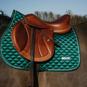 EQUITHÈME Schabracke Nacre Springen Dunkelgrün EQUITHÈME Schabracke Nacre Springen Dunkelgrün