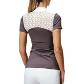 Equestrian Stockholm Turniershirt Crystal Champion Weiß/Dark Purple Equestrian Stockholm Turniershirt Crystal Champion Weiß/Dark Purple