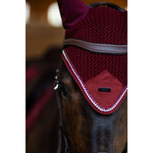 Equestrian Stockholm Fliegenhaube Modern Crystal Bordeaux Equestrian Stockholm Fliegenhaube Modern Crystal Bordeaux