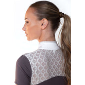 Equestrian Stockholm Turniershirt Crystal Champion Weiß/Dark Purple Equestrian Stockholm Turniershirt Crystal Champion Weiß/Dark Purple