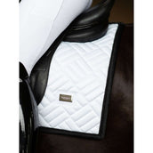 Equestrian Stockholm Schabracke Modern Dressur Weiß/Schwarz Equestrian Stockholm Schabracke Modern Dressur Weiß/Schwarz