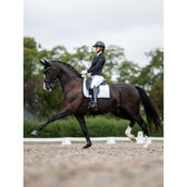 Equestrian Stockholm Schabracke Modern Dressur Weiß/Schwarz Equestrian Stockholm Schabracke Modern Dressur Weiß/Schwarz