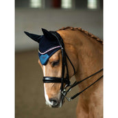 Equestrian Stockholm Fliegenhaube Blue Meadow Glimmer Equestrian Stockholm Fliegenhaube Blue Meadow Glimmer