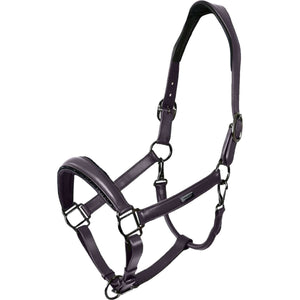 Equestrian Stockholm Halfter Glimmer Leather Anatomic Dark Violet Equestrian Stockholm Halfter Glimmer Leather Anatomic Dark Violet