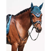 Equestrian Stockholm Fliegenhaube Teal Blue Equestrian Stockholm Fliegenhaube Teal Blue