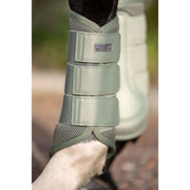 Equestrian Stockholm Gamaschen Classic Mesh Pistachio White Equestrian Stockholm Gamaschen Classic Mesh Pistachio White