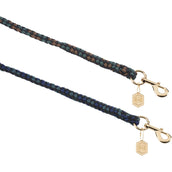 Eskadron Führstrick Heritage Regular mit Karabinerhaken Black/Vintage Green/True Blue Eskadron Führstrick Heritage Regular mit Karabinerhaken Black/Vintage Green/True Blue