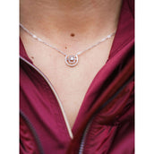 Equestrian Stockholm Halskette Swarovski Crystal Silber Equestrian Stockholm Halskette Swarovski Crystal Silber