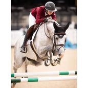 Equestrian Stockholm Fliegenhaube Padded Schwarz/Silber Equestrian Stockholm Fliegenhaube Padded Schwarz/Silber