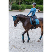 Equestrian Stockholm Fliegenhaube Modern Teal Blue Equestrian Stockholm Fliegenhaube Modern Teal Blue