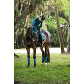 Equestrian Stockholm Fliegenhaube Modern Teal Blue Equestrian Stockholm Fliegenhaube Modern Teal Blue