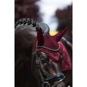 Equestrian Stockholm Fliegenhaube Velvet Merlot Equestrian Stockholm Fliegenhaube Velvet Merlot