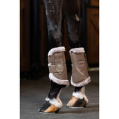 Eskadron Gamaschen Mesh Faux Fur Platinum '25 Smoky Taupe Eskadron Gamaschen Mesh Faux Fur Platinum '25 Smoky Taupe