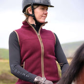 Aubrion by Shires Weste Original Fleece Maroon Aubrion by Shires Weste Original Fleece Maroon