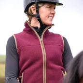 Aubrion by Shires Weste Original Fleece Maroon Aubrion by Shires Weste Original Fleece Maroon