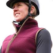 Aubrion by Shires Weste Original Fleece Maroon Aubrion by Shires Weste Original Fleece Maroon
