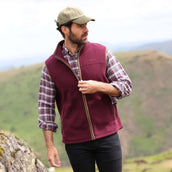 Aubrion by Shires Weste Original Fleece Maroon Aubrion by Shires Weste Original Fleece Maroon