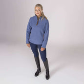 Aubrion by Shires Pullover Original Fleece Blau Aubrion by Shires Pullover Original Fleece Blau