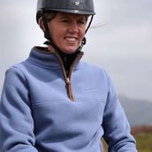 Aubrion by Shires Pullover Original Fleece Blau Aubrion by Shires Pullover Original Fleece Blau