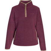 Aubrion by Shires Pullover Original Fleece Maroon Aubrion by Shires Pullover Original Fleece Maroon