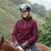 Aubrion by Shires Pullover Original Fleece Maroon Aubrion by Shires Pullover Original Fleece Maroon