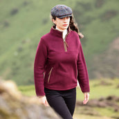 Aubrion by Shires Pullover Original Fleece Maroon Aubrion by Shires Pullover Original Fleece Maroon