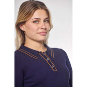 Harcour Polo Popi Damen Navy Harcour Polo Popi Damen Navy
