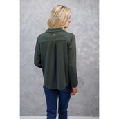 Harcour Shirt Sharly LS Damen Khaki Harcour Shirt Sharly LS Damen Khaki
