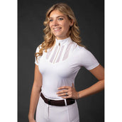 Harry's Horse Turniershirt EQS Burgundy Weiß Harry's Horse Turniershirt EQS Burgundy Weiß