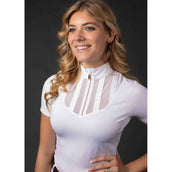 Harry's Horse Turniershirt EQS Burgundy Weiß Harry's Horse Turniershirt EQS Burgundy Weiß