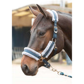 Harry's Horse Halfterset Just Ride Retro Soft Navy Harry's Horse Halfterset Just Ride Retro Soft Navy